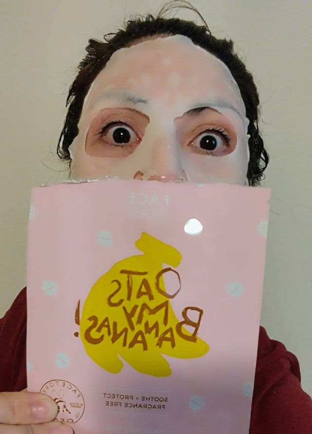 FaceTory Oats My Bananas Soothing & Protecting Mask review photo by stacienicole