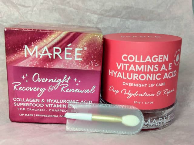 Marée Collagen, Vitamins A, E & Hyaluronic Acid Overnight Lip Care review photo by stacienicole