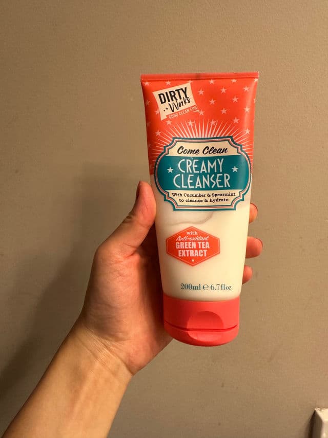 Dirty Works Come Clean Creamy Cleanser  review photo by toriiaaa