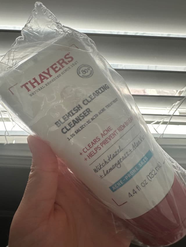 Thayers Blemish Clearing Cleanser review photo by toriiaaa