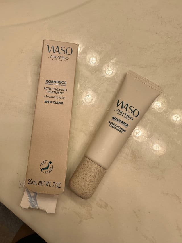 Shiseido Waso Koshirice Acne Calming Spot Treatment review photo by toriiaaa
