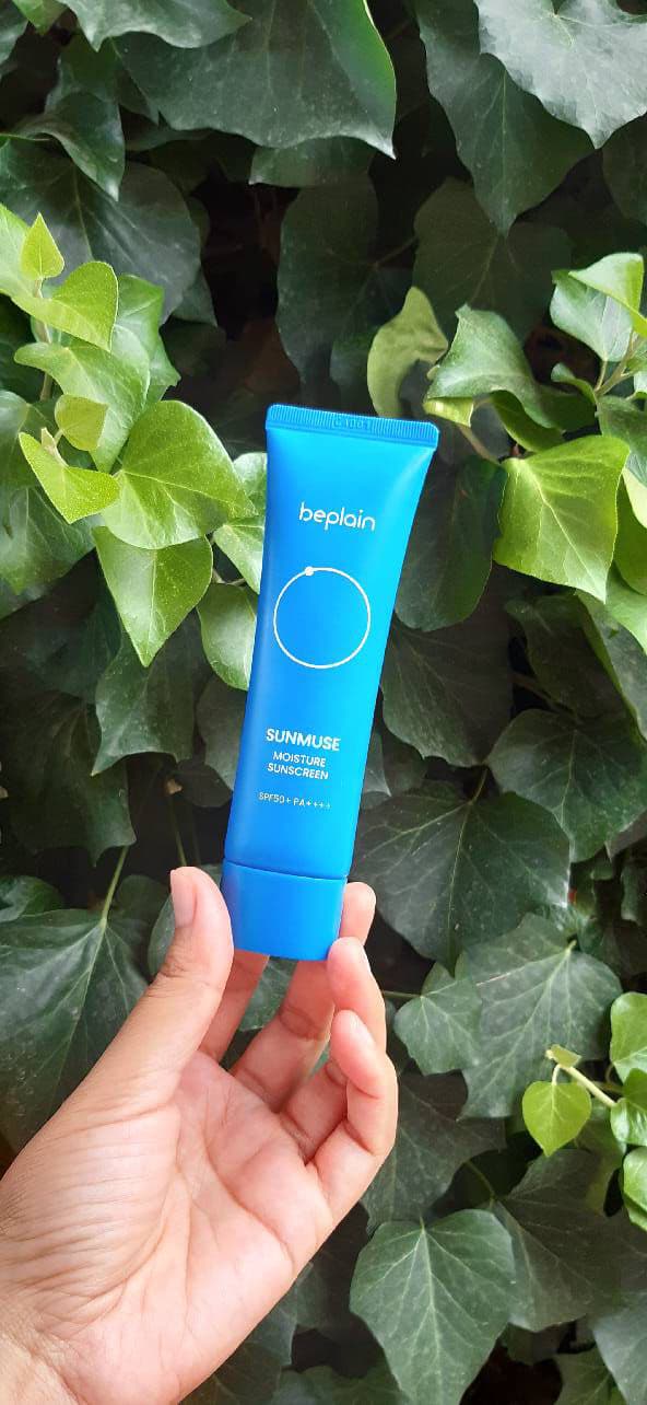 Beplain Sunmuse Moisture Sunscreen SPF50+ PA++++ review photo by Aida07