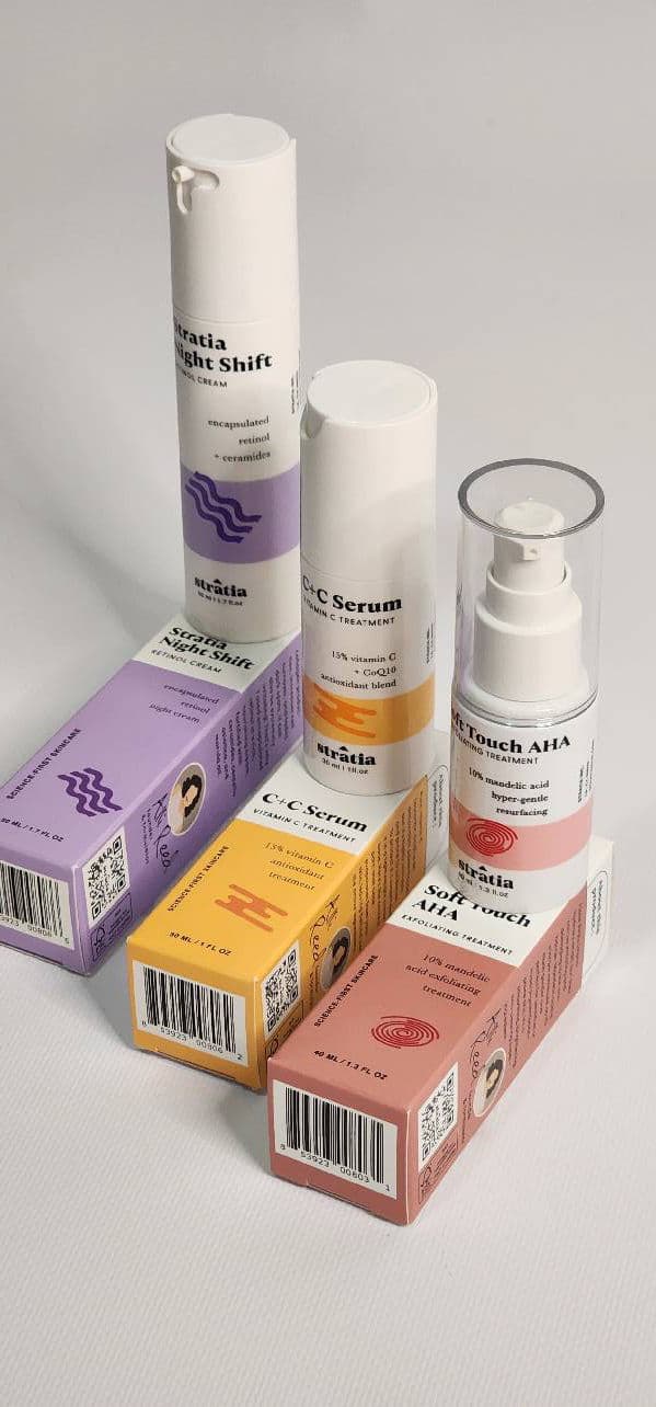 Stratia Soft Touch AHA review photo by Nanicamacho