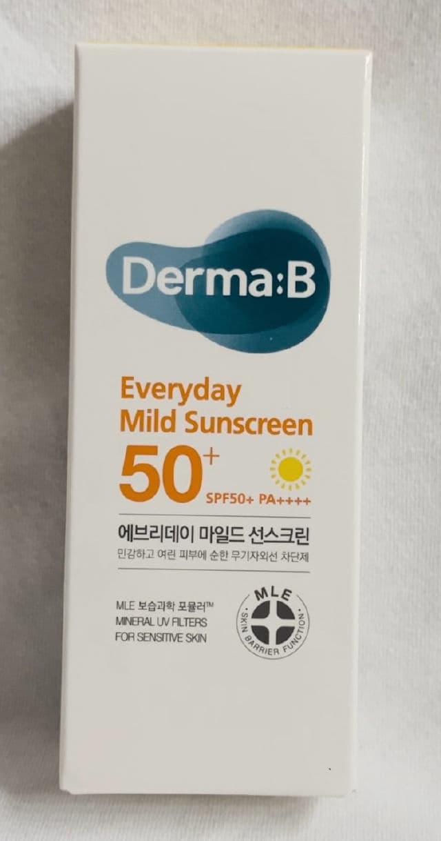 Derma B Everyday Mild Sunscreen SPF50+ PA++++ review photo by prettyyep