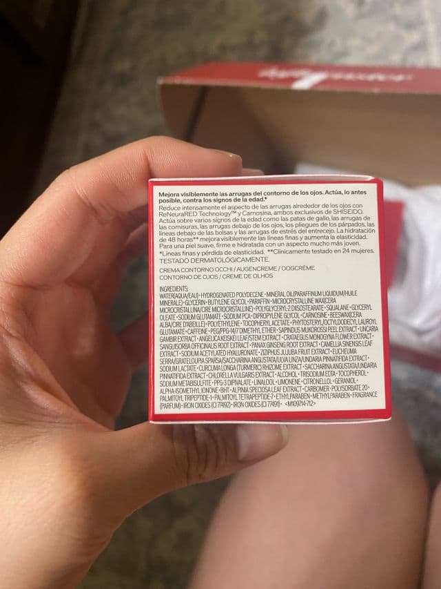 Shiseido Benefiance Wrinkle Smoothing Eye Cream review photo by andthenjen