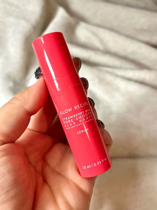 Glow Recipe Strawberry BHA Pore-Smooth Blur Drops review photo by annmelanie