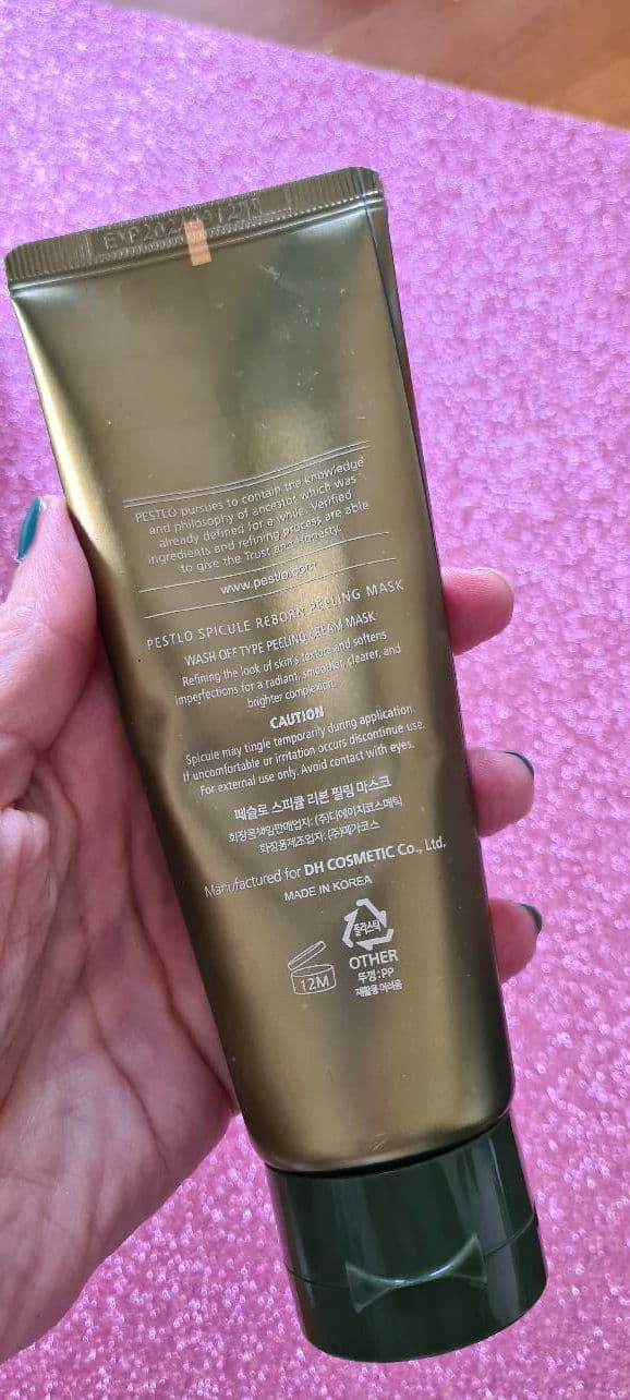 Pestlo Spicule Re-Born Peeling Mask review photo by MONICASTYLE