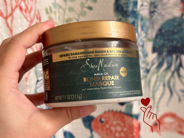 SheaMoisture Bond Repair Masque with Amla Oil review photo by AnuDollFace