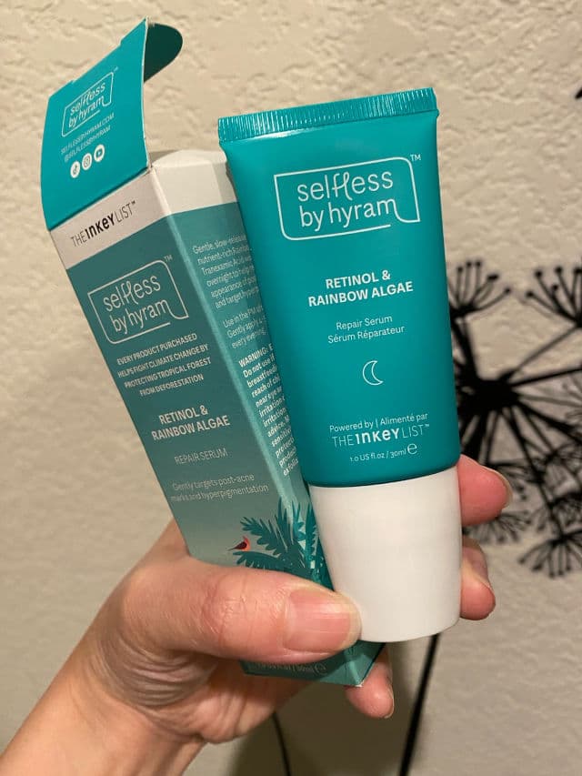Selfless by Hyram Retinol & Rainbow Algae Repair Serum review photo by Jessforbeauty