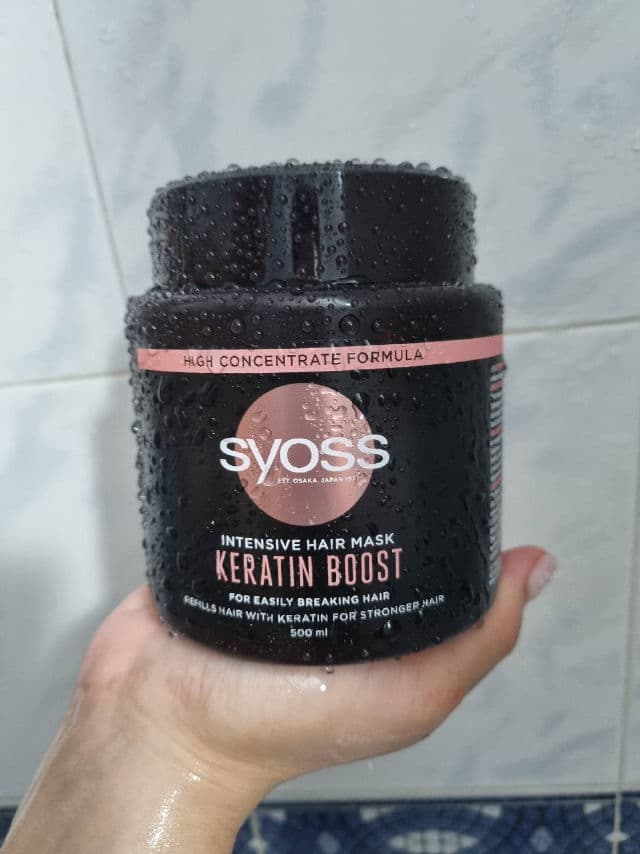 Syoss Keratin Boost Intensive Hair Mask review photo by neverforbad