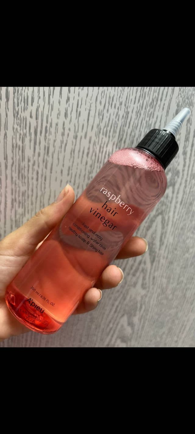 A'pieu Raspberry Vinegar Hair Treatment  review photo by neverforbad