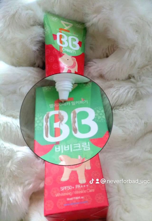 ELIZAVECCA Milky Piggy BB Cream SPF50+ PA+++ review photo by neverforbad