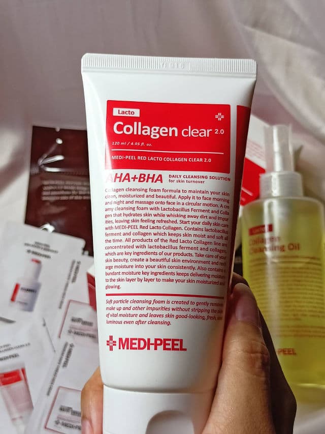 medi-peel Red Lacto Collagen Clear review photo by Hazelcols
