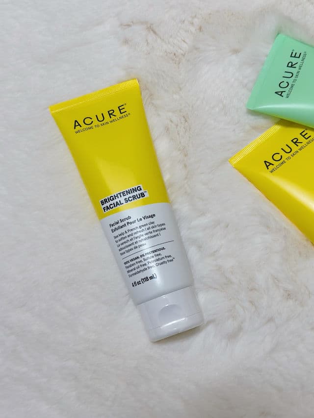 Acure Brightening Facial Scrub review photo by theeology