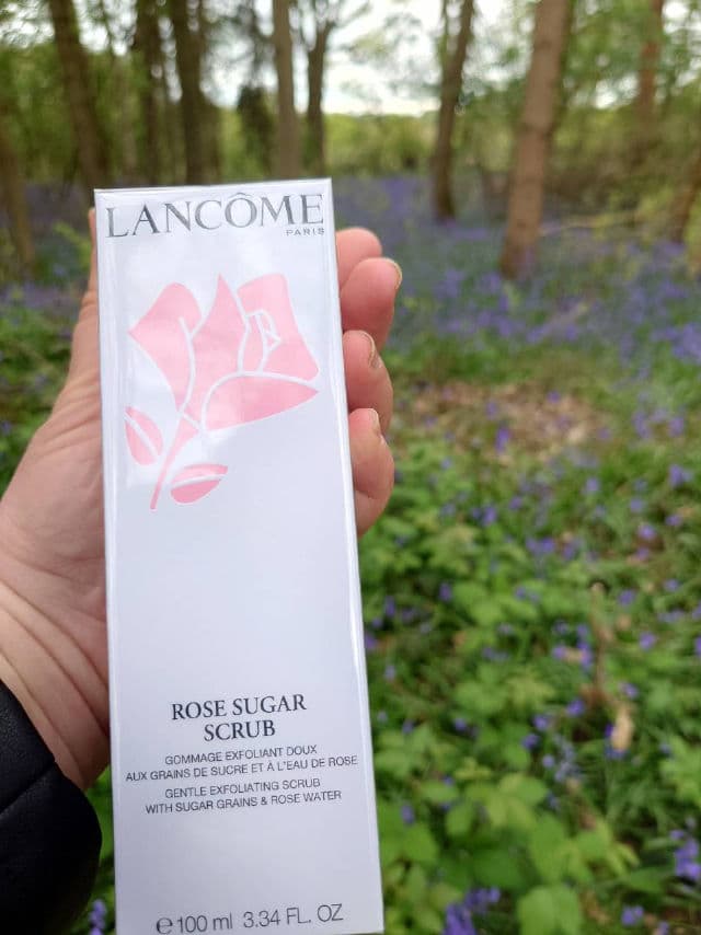 Lancome Rose Sugar Scrub review photo by AgeesEasel 