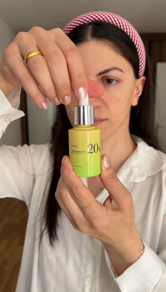 ANUA Green Tangerine Vita Dark Spot Mask review photo by TamoSkinCare 