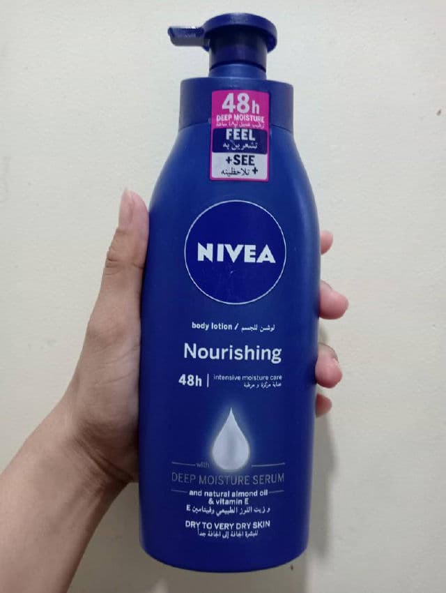Nivea Nourishing Skin Firming Body Lotion with Q10 and Vitamin C, review photo by juanedutt