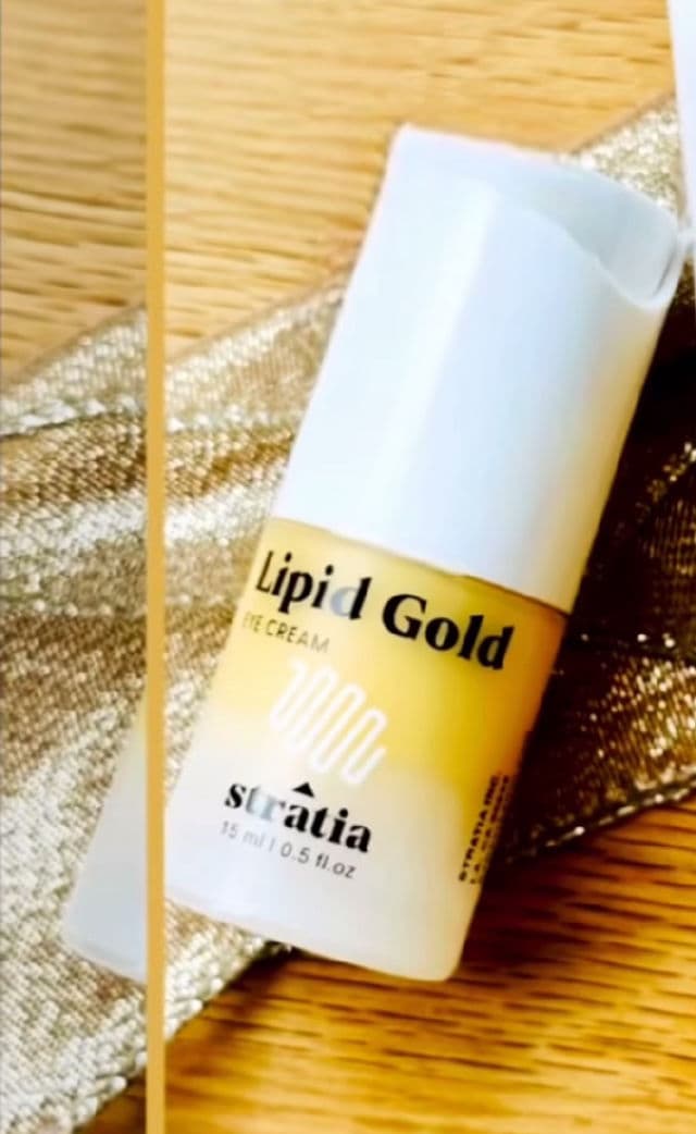Stratia Lipid Gold Eye Cream review photo by bakedbrie