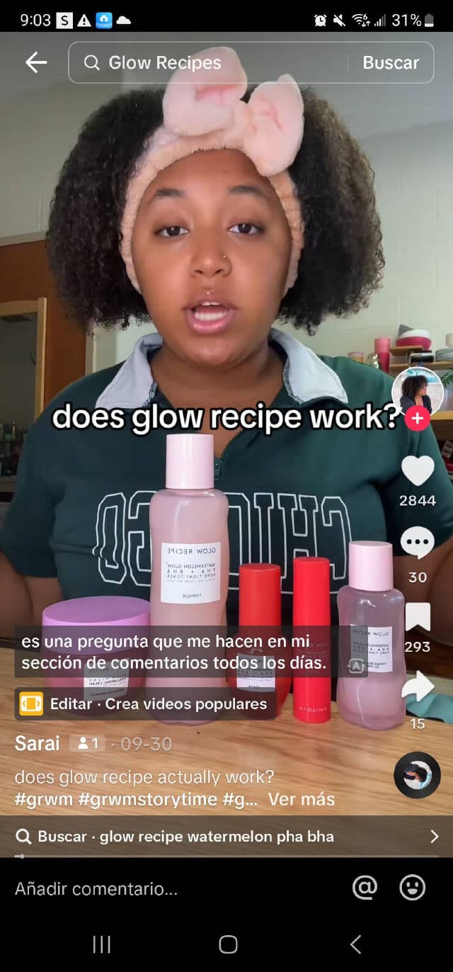 Glow Recipe Pomegranate Peptide Firming Serum review photo by thaliarodriguez1