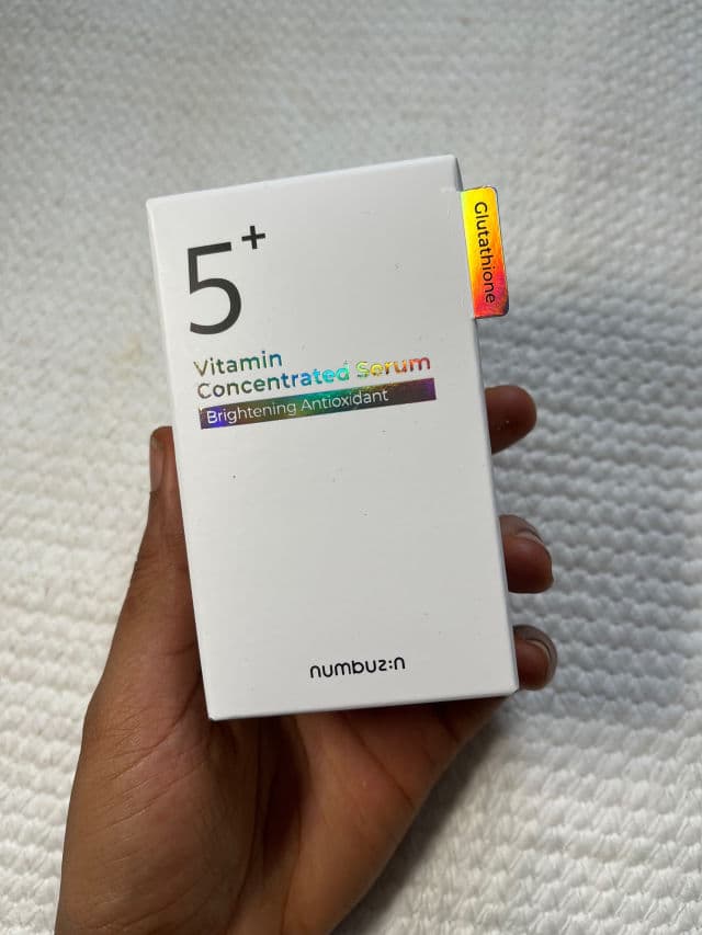 No.5 Glutathione Vitamin C Concentrated Serum product review