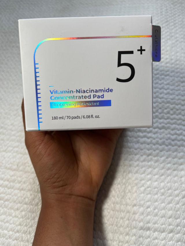 No.5 Niacinamide Concentrated Toner Pad product review