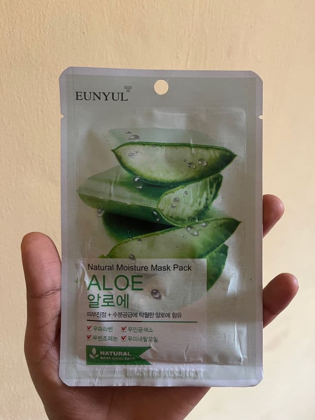 EUNYUL Natural Moisture Mask Pack Sheet Honey review photo by Lamidare