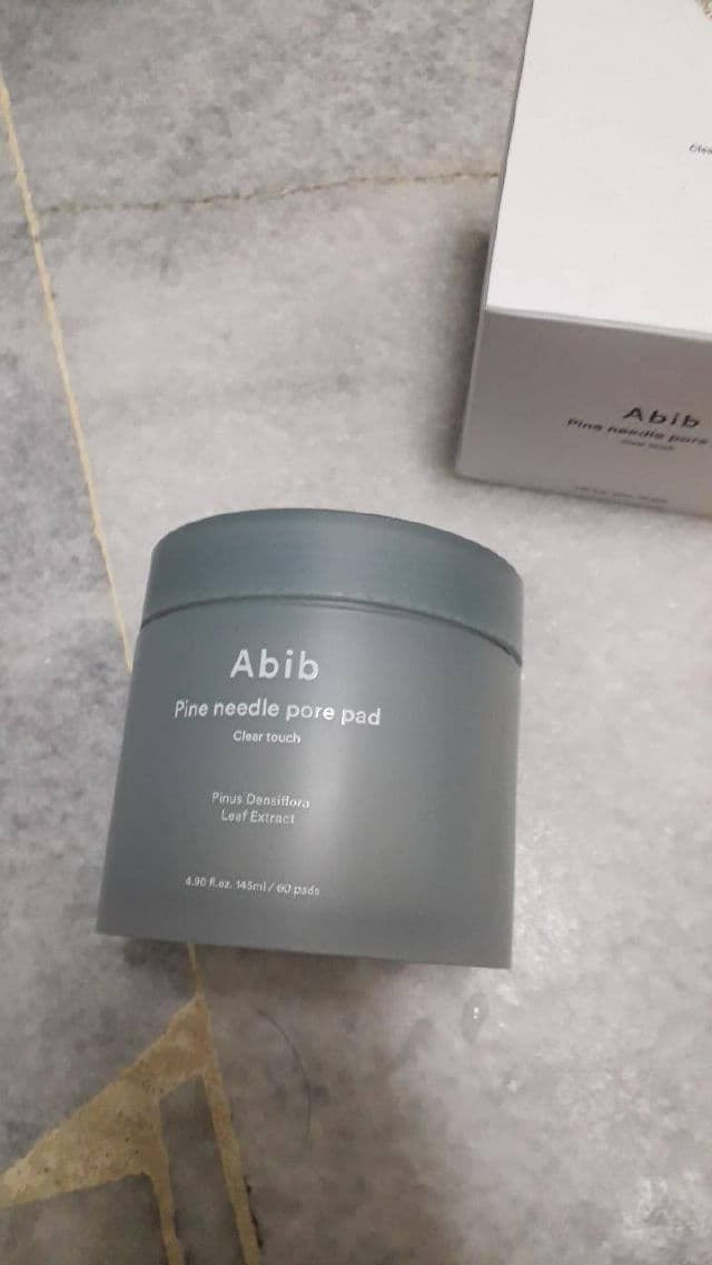 Abib Pine Needle Pore Pad Clear Touch  review photo by llalnna