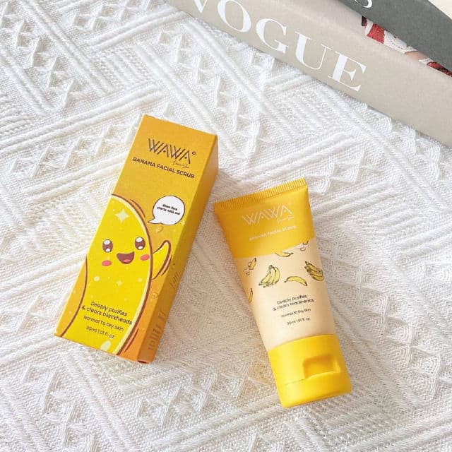 WAWA Cosmetics Banana Facial Scrub review photo by KayleeMayElizabeth