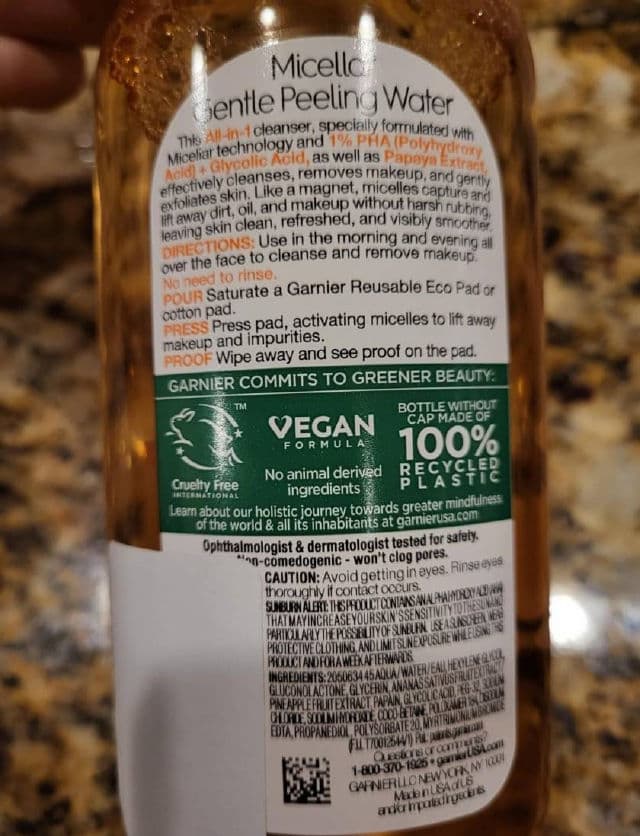 Garnier Acqua Micellare Peeling Delicato review photo by Anna121