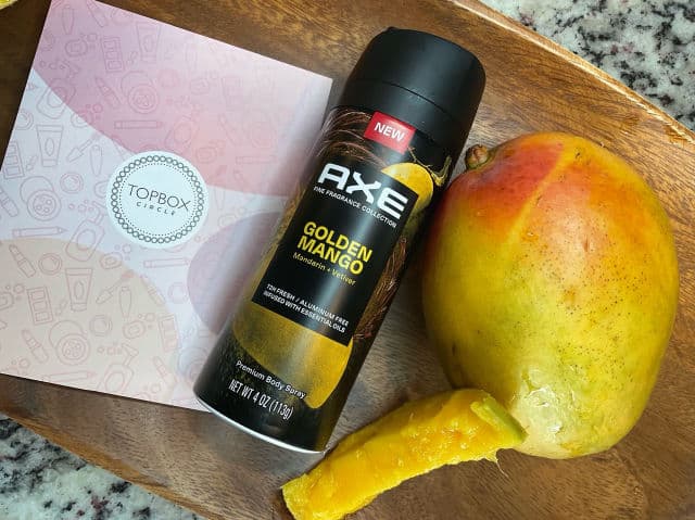 AXE Golden Mango Premium Deodorant Body Spray review photo by Anna121