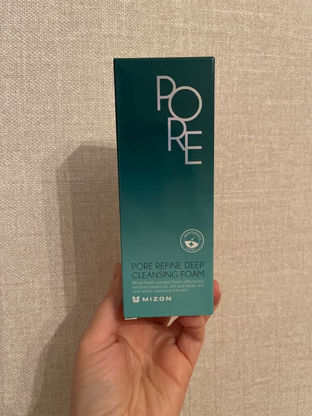 Mizon Pore Refine Deep Cleansing Foam review photo by Reviewsskincare