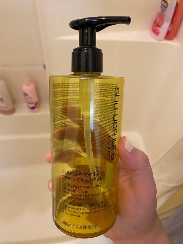 Shu Uemura Pure Serenity Deep Cleanser Shampoo review photo by elletsai90