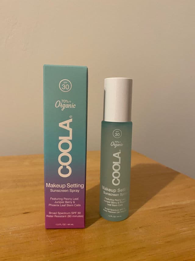 Coola Face SPF 30 Makeup Setting Spray review photo by lucytsai