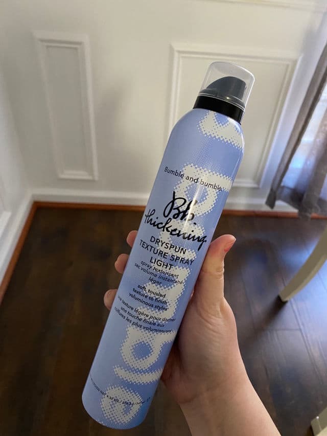 Bumble and bumble. Thickening Dryspun Texture Spray review photo by lucytsai