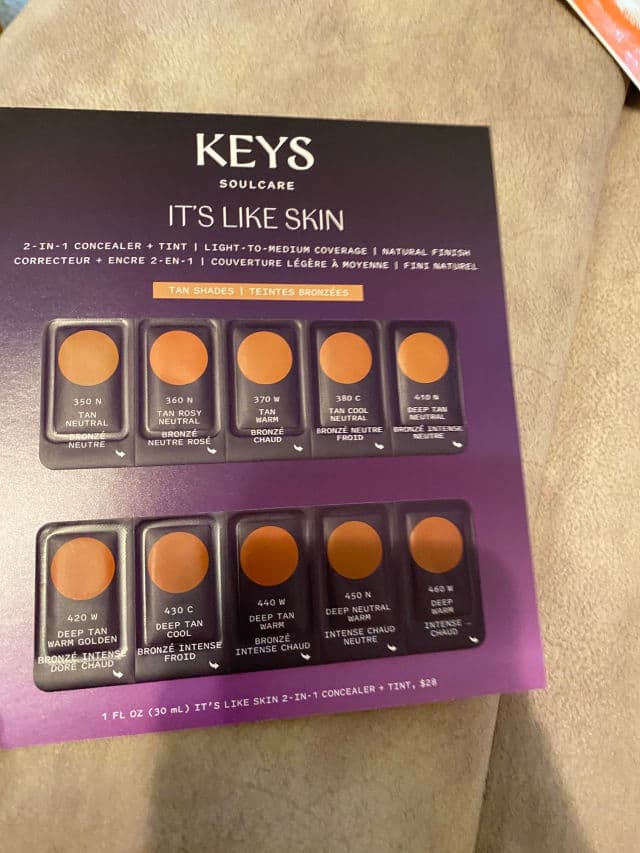 Keys Soulcare It's Like Skin 2-in-1 Concealer + Tint review photo by lucytsai