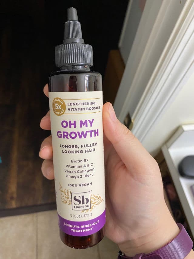 Soapbox Oh My Growth Vitamin Booster Treatment review photo by elletsai90