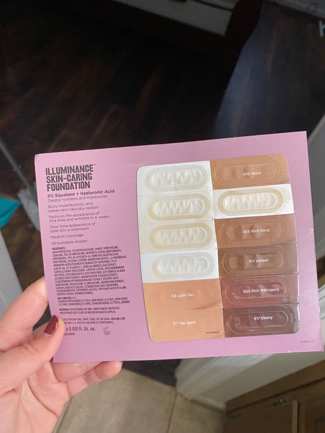 Revlon Illuminance Skin-Caring Foundation review photo by lucytsai