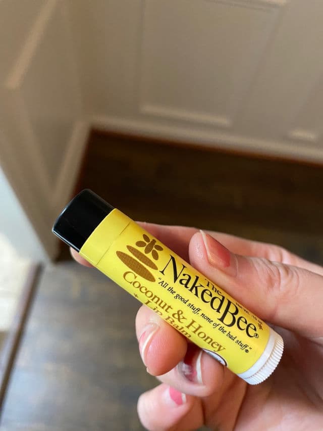 The Naked Bee Coconut & Honey Lip Balm review photo by lucytsai