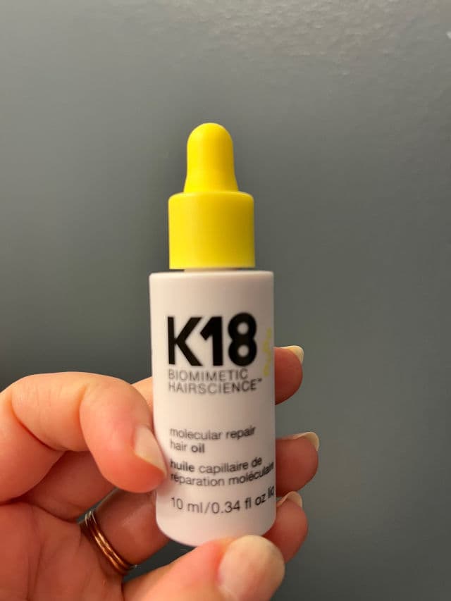 K18 Biomimetic Hairscience Molecular Repair Hair Oil review photo by pggv