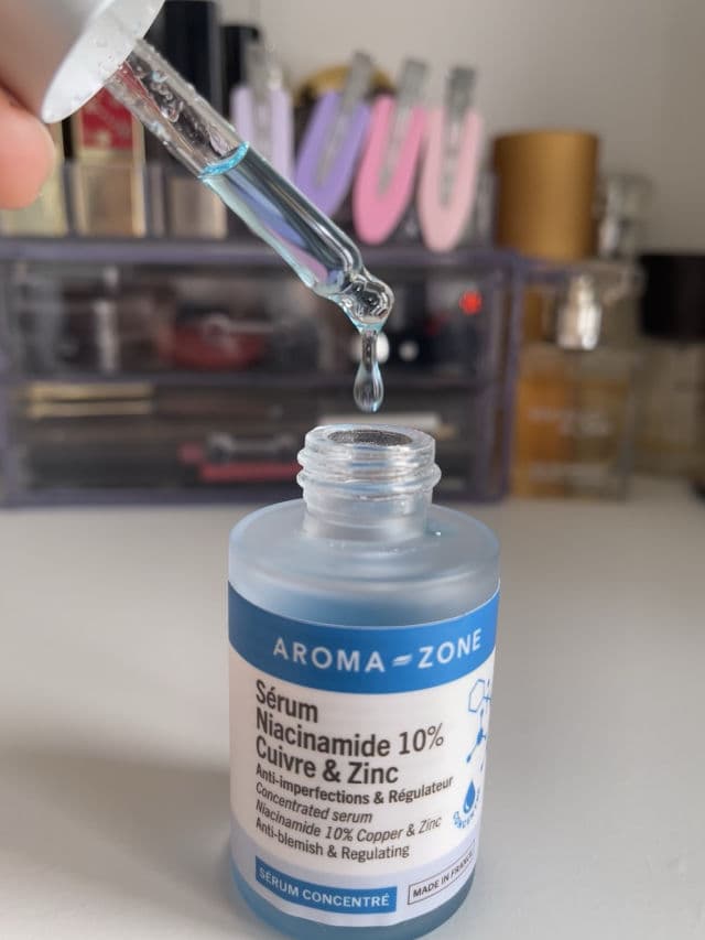 Aroma Zone Sérum Visage Concentré Niacinamide 10%, Cuivre & Zinc review photo by erinelisa