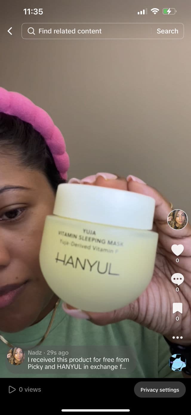 Hanyul Yuja Vitamin Sleeping Mask review photo by nadzlyn