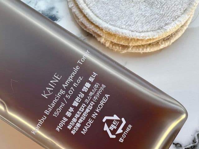 KAINE Kombu Balancing Ampoule Toner review photo by messijessie