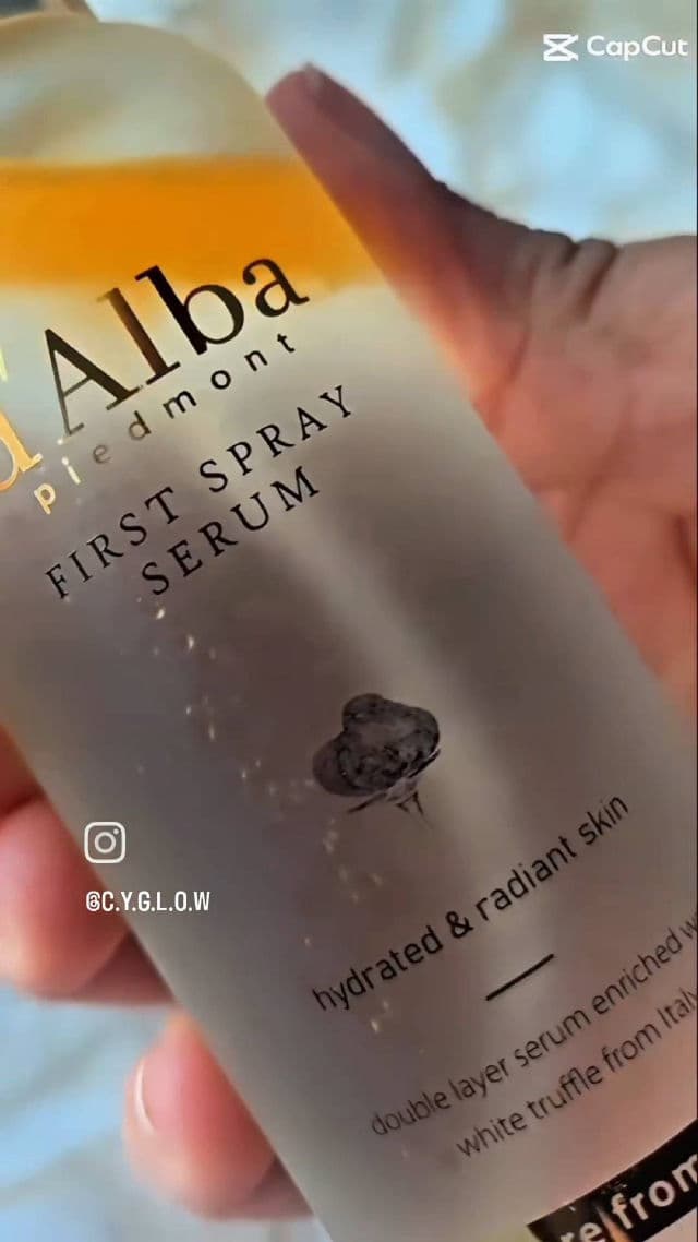 D' Alba Piedmont White Truffle First Spray Serum review photo by cuglow
