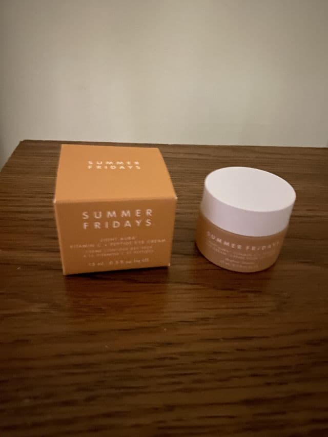 Summer Fridays Light Aura Vitamin C + Peptide Eye Cream review photo by lucytsai