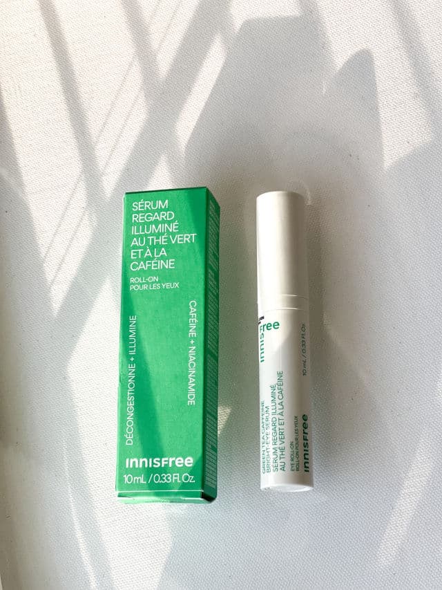 INNISFREE Green Tea Caffeine Bright-Eye Serum review photo by Ellecharenaj