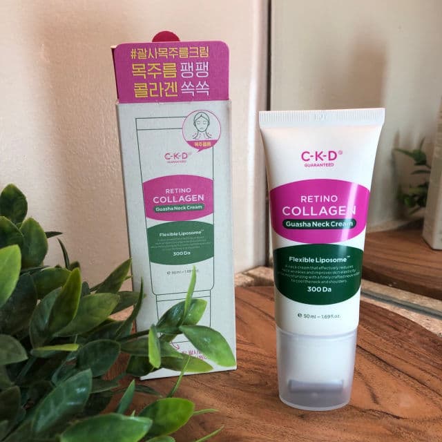 CKD Guaranteed Retino Collagen Guasha Neck Cream review photo by idarmis12