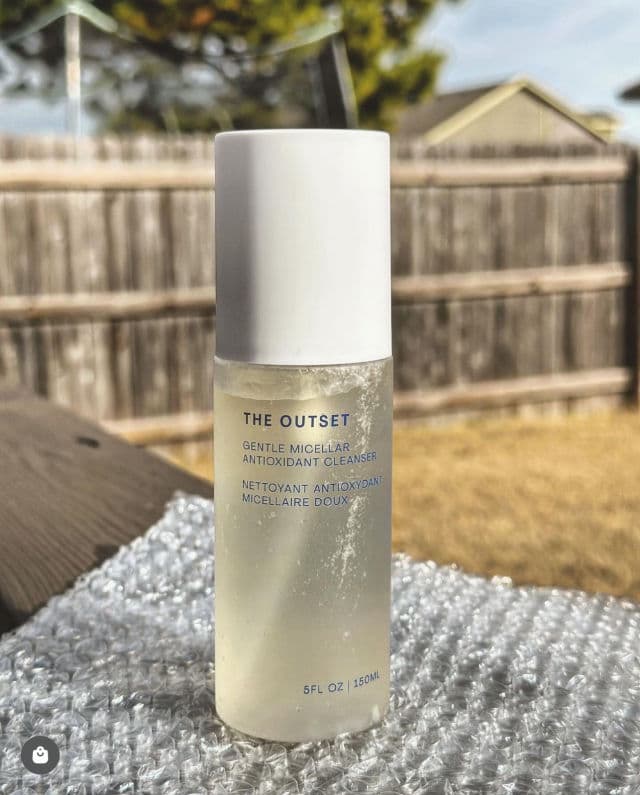 THE OUTSET Gentle Micellar Antioxidant Cleanser review photo by itsmercy