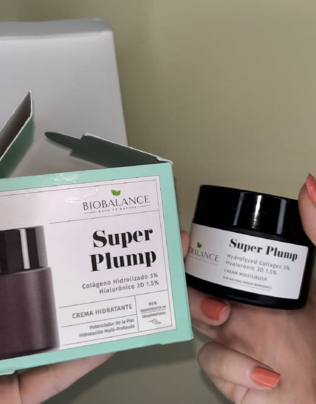 BioBalance Super Plump Cream Moisturizer review photo by skincarefeline