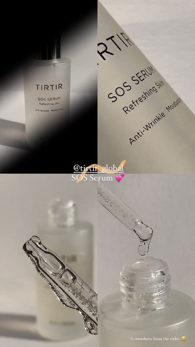 TIRTIR SOS Serum review photo by Sommito 