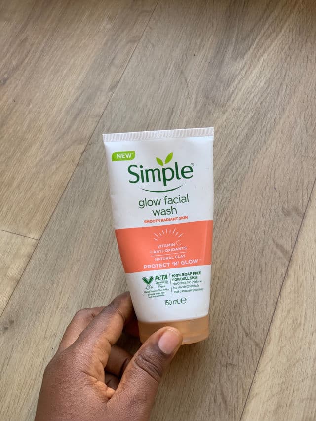 Simple Glow Facial Wash review photo by Rumoysoh
